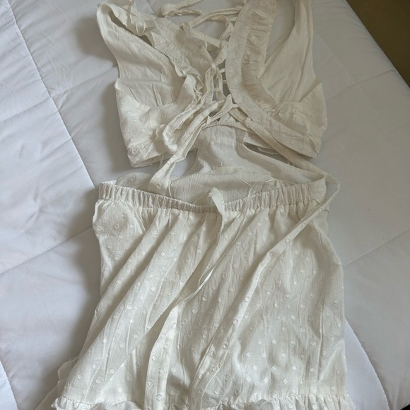 Mable White cutout Dress - Picture 3 of 5